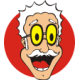 The Laughing Professor Vector Editing